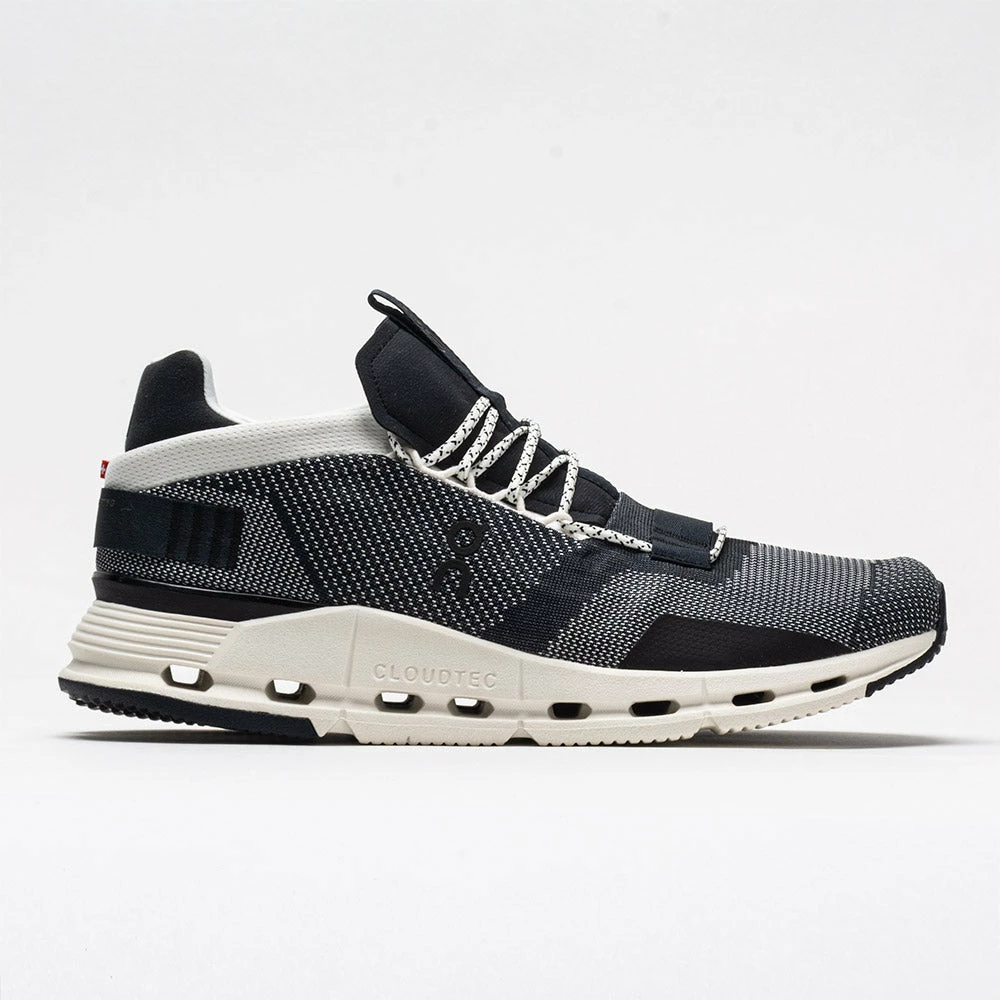 Hot Sale ๐ Best deal ๐คฉ On Running On Cloudnova Men's Black/White Lifestyle ๐ ๐ Sneakers ๐งจ ๐ฏ 3 On Running On Cloudnova Men's Black/White Lifestyle Sneakers