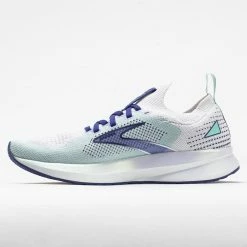 Brooks Levitate Stealthfit 5 Women's White/Navy Blue/Yucca