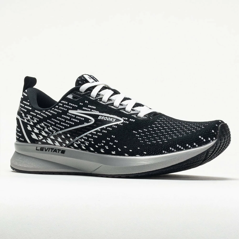 Best Sale ๐ Promo ๐ Brooks Levitate 5 ๐ฉ Women's Black/Gray/White โจ ๐ 7 Brooks Levitate 5 Women's Black/Gray/White