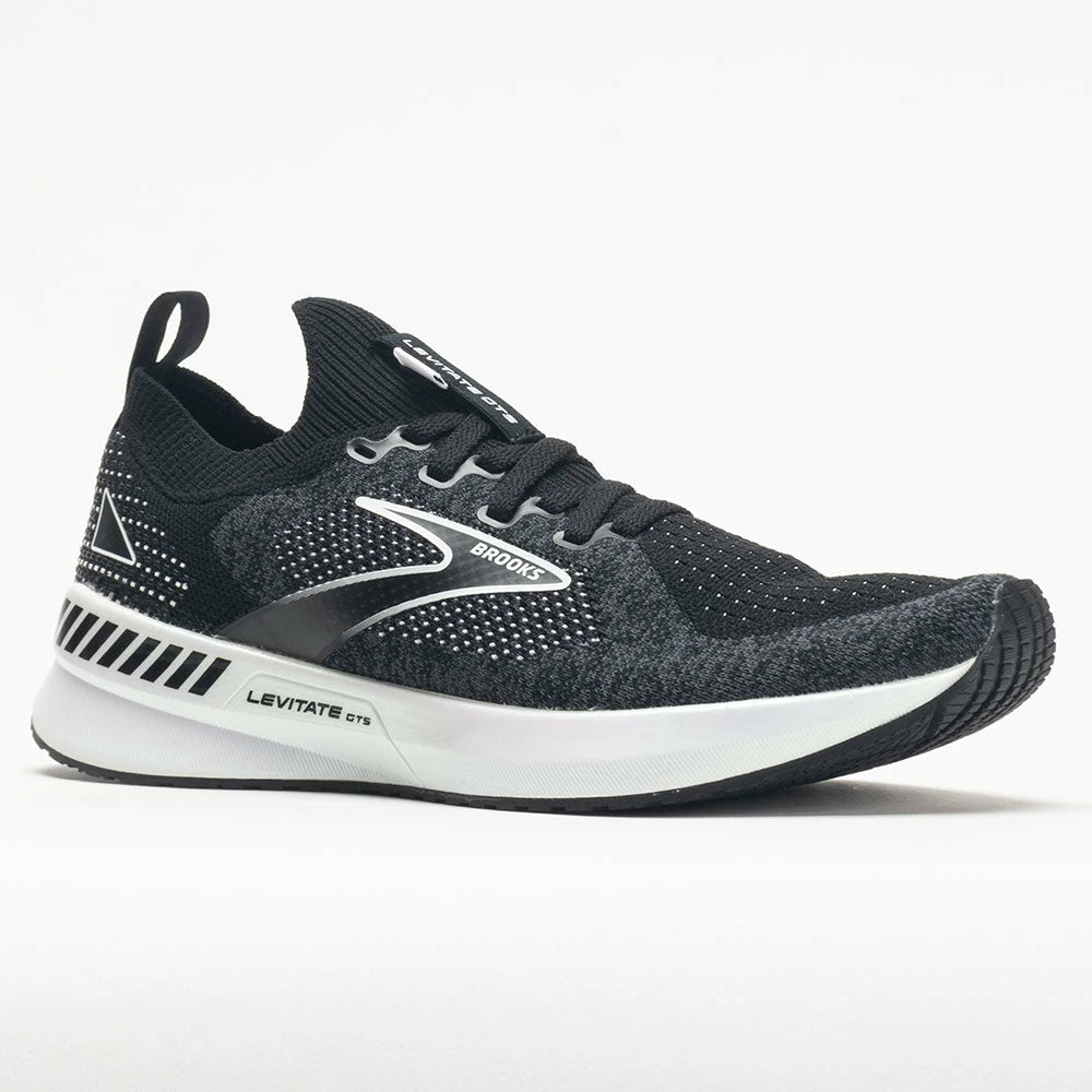 Cheapest ๐ Budget โค๏ธ Running ๐ ๐ Shoes Brooks Levitate Stealthfit GTS 5 ๐ฉ Women's Black/Gray/White ๐ ๐ฅฐ 7 Running Shoes Brooks Levitate Stealthfit GTS 5 Women's Black/Gray/White