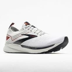 Brooks Ricochet 3 Men's White/Gray/Cinnabar Running Shoes