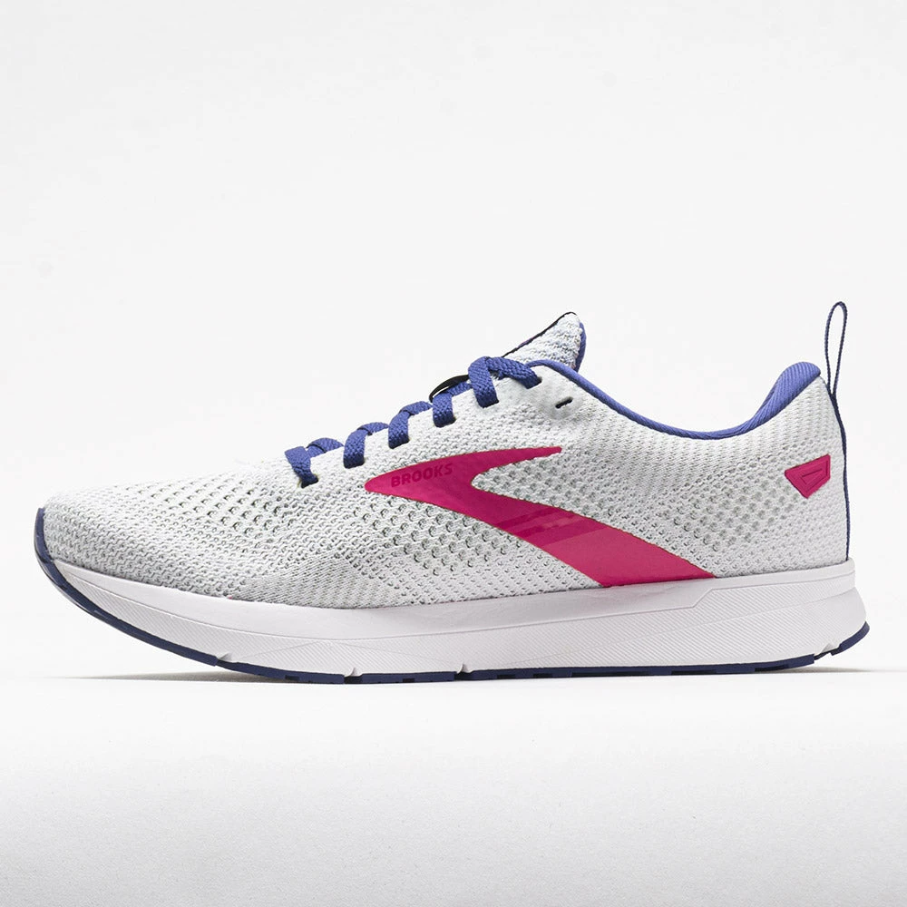 Buy ๐ Best Pirce โญ Brooks Revel 5 ๐ฉ Women's White/Navy/Pink Running ๐ ๐ Shoes ๐ฅฐ โญ 4 Brooks Revel 5 Women's White/Navy/Pink Running Shoes