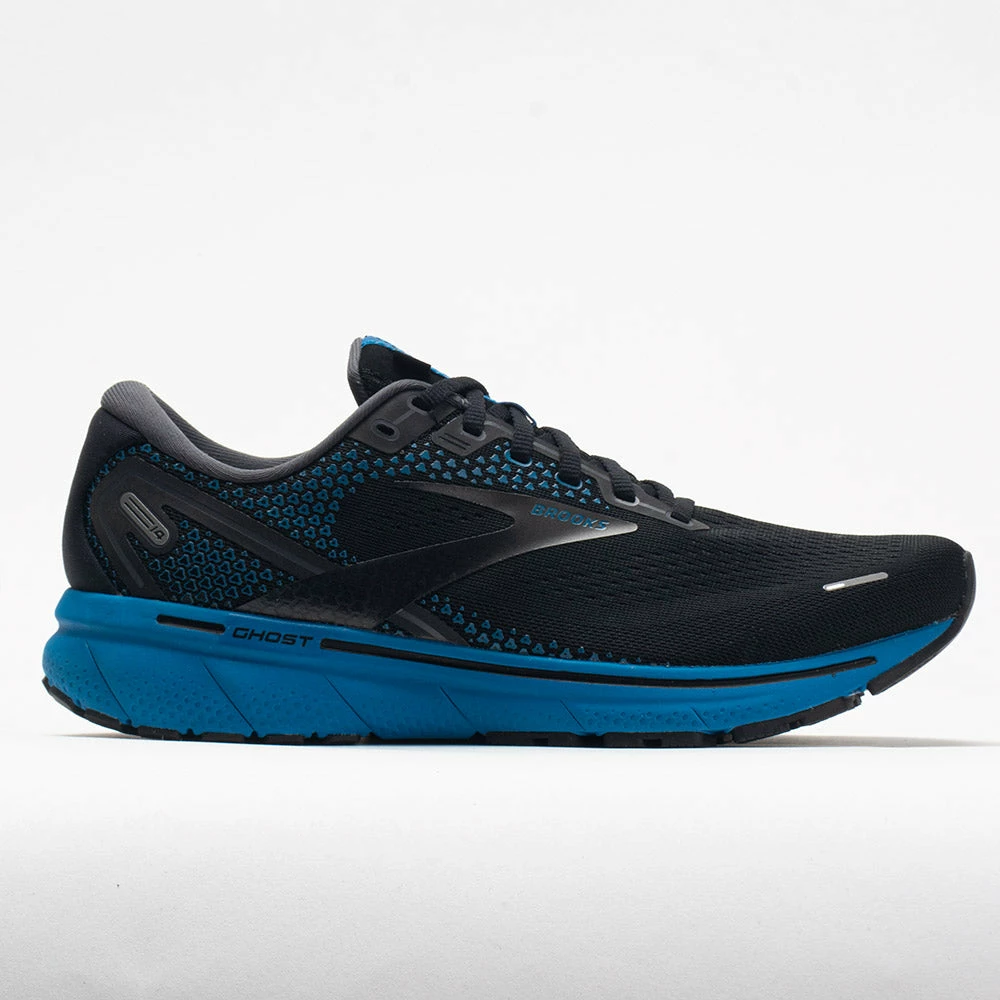 Coupon ๐ Outlet ๐คฉ Brooks Ghost 14 Men's Black/Blackened Pearl/Blue โจ ๐ฅฐ 3 Brooks Ghost 14 Men's Black/Blackened Pearl/Blue