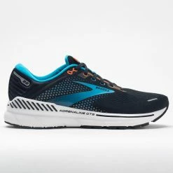 Brooks Adrenaline GTS 22 Men's Black/Blue/Orange Running Shoes
