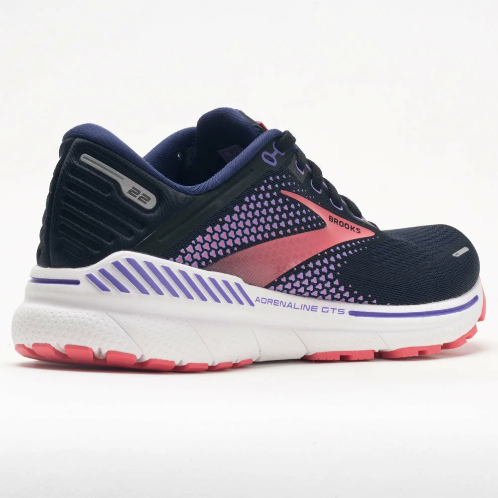 Cheap ๐ Promo ๐ Brooks Adrenaline GTS 22 ๐ฉ Women's Black/Purple/Coral ๐ โ๏ธ 8 Brooks Adrenaline GTS 22 Women's Black/Purple/Coral