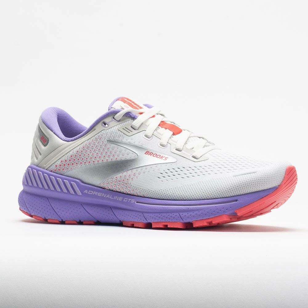 New โ๏ธ Deals ๐ Brooks Adrenaline GTS 22 ๐ฉ Women's White/Coral/Purple ๐ฅฐ ๐ 7 Brooks Adrenaline GTS 22 Women's White/Coral/Purple