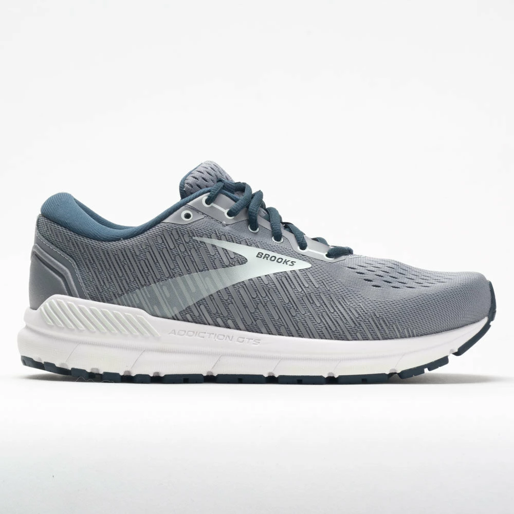 Deals 👍 Flash Sale 😉 Running 👟 👟 Shoes Brooks Addiction GTS 15 👩 Women's Gray/Navy/Aqua 😀 ⌛ 3 Running Shoes Brooks Addiction GTS 15 Women's Gray/Navy/Aqua