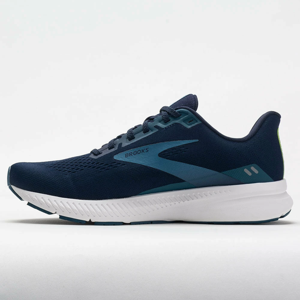 Promo ⭐ Cheapest 🥰 Running 👞 👞 Shoes Brooks Launch 8 Men's Peacoat/Legion Blue/Nightlife 🎉 💯 4 Running Shoes Brooks Launch 8 Men's Peacoat/Legion Blue/Nightlife