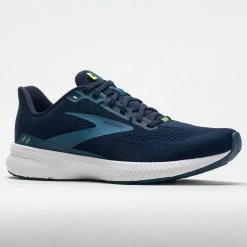 Promo ⭐ Cheapest 🥰 Running 👞 👞 Shoes Brooks Launch 8 Men's Peacoat/Legion Blue/Nightlife 🎉 💯 12 Running Shoes Brooks Launch 8 Men's Peacoat/Legion Blue/Nightlife