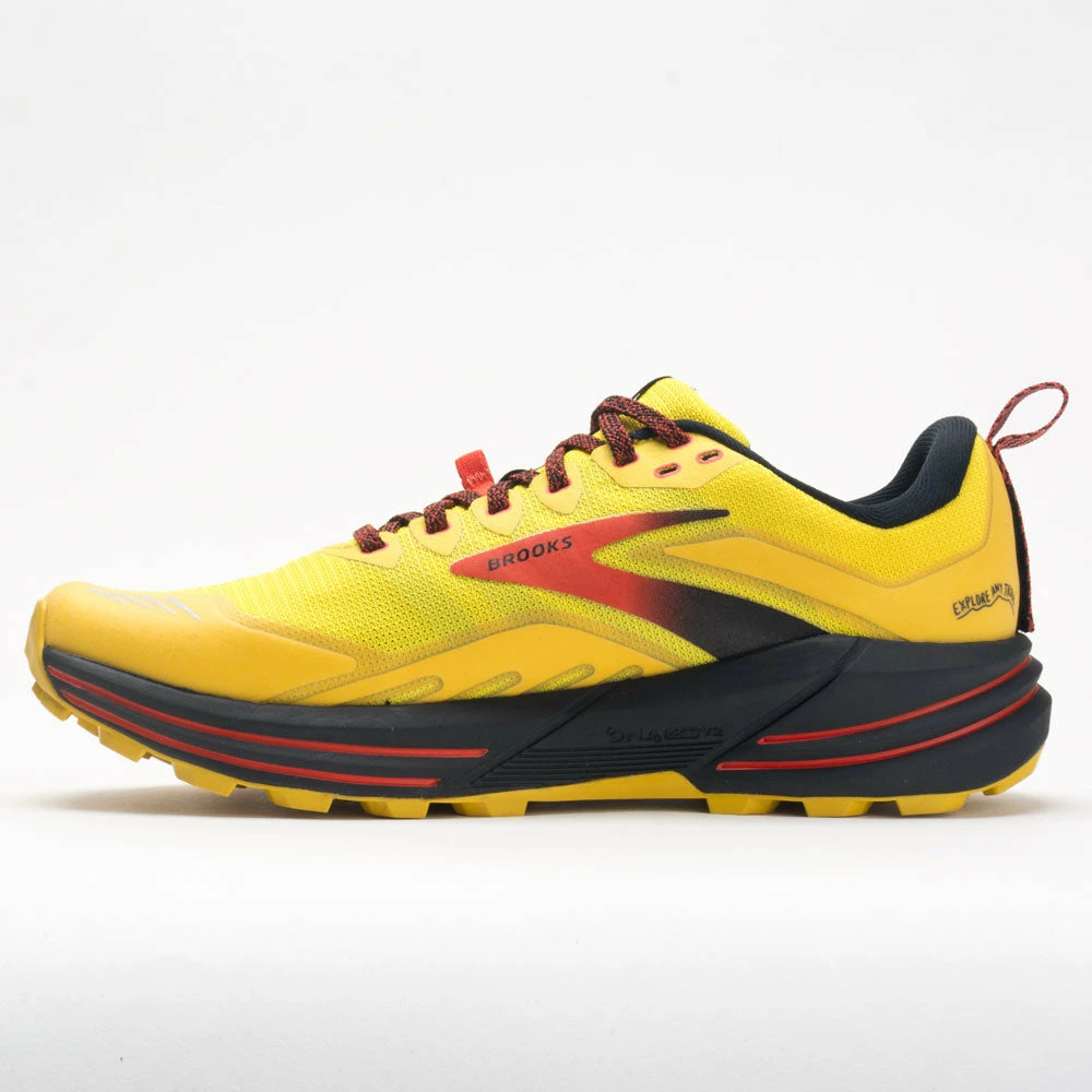 Best Pirce ๐ Flash Sale ๐ Brooks Cascadia 16 Men's Yellow/Black/Grenadine โ๏ธ โ๏ธ 4 Brooks Cascadia 16 Men's Yellow/Black/Grenadine