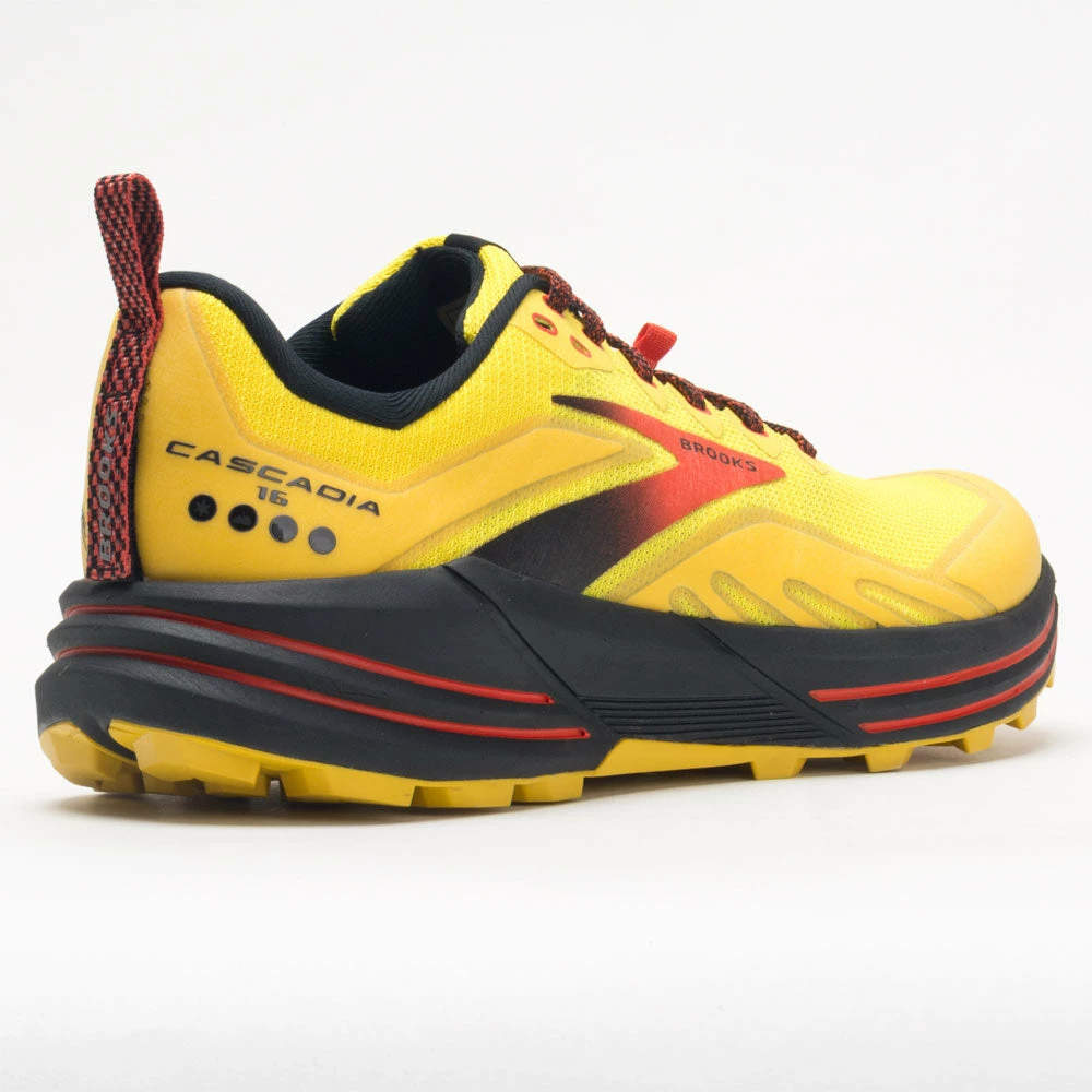 Best Pirce ๐ Flash Sale ๐ Brooks Cascadia 16 Men's Yellow/Black/Grenadine โ๏ธ โ๏ธ 8 Brooks Cascadia 16 Men's Yellow/Black/Grenadine