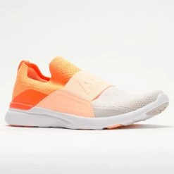 Cheapest ๐ฅฐ Best Sale ๐ Athletic Propulsion Labs APL TechLoom Bliss ๐ฉ Women's Molten/Neon Peach/Sand Castle Walking ๐ ๐ Shoes ๐ ๐ฏ 12 Athletic Propulsion Labs APL TechLoom Bliss Women's Molten/Neon Peach/Sand Castle Walking Shoes