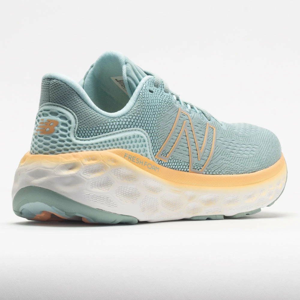 Buy 💯 Brand new ✔️ New Balance Fresh Foam More V3 👩 Women's Storm Blue/Light Mango Running 👟 👟 Shoes 👏 😍 8 New Balance Fresh Foam More V3 Women's Storm Blue/Light Mango Running Shoes