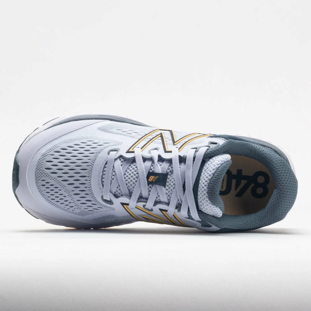 Deals 👍 Outlet 😉 New Balance 840v5 👩 Women's Silent Grey/Light Mango 🔔 🔔 5 New Balance 840v5 Women's Silent Grey/Light Mango