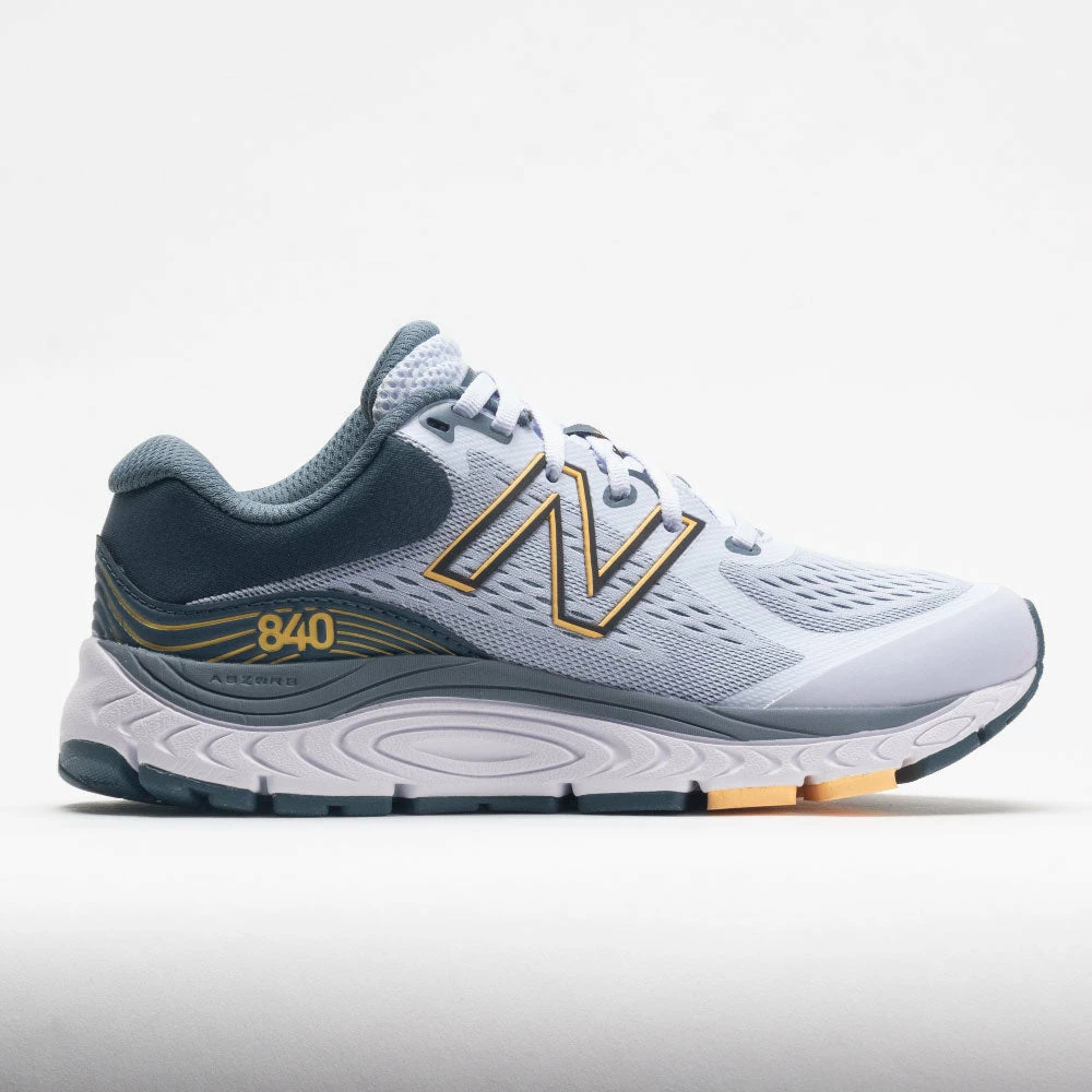 Deals 👍 Outlet 😉 New Balance 840v5 👩 Women's Silent Grey/Light Mango 🔔 🔔 3 New Balance 840v5 Women's Silent Grey/Light Mango
