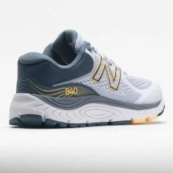 Deals 👍 Outlet 😉 New Balance 840v5 👩 Women's Silent Grey/Light Mango 🔔 🔔 13 New Balance 840v5 Women's Silent Grey/Light Mango