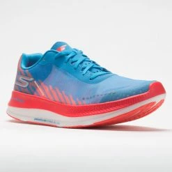 Skechers Performance Running Shoes Skechers GOrun Razor Excess Women's Blue/Coral