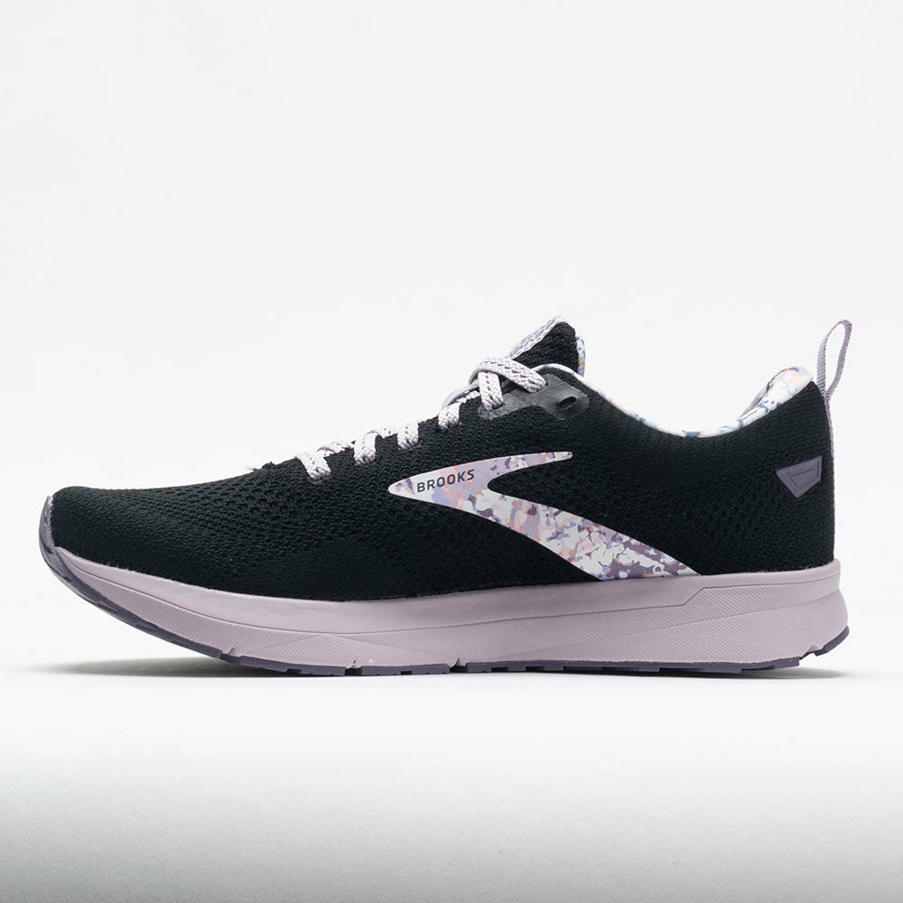 Discount ๐ Budget ๐ Brooks Revel 5 ๐ฉ Women's Delicate Dyes Edition Black/Thistle/Cadet ๐ฅ ๐ 4 Brooks Revel 5 Women's Delicate Dyes Edition Black/Thistle/Cadet