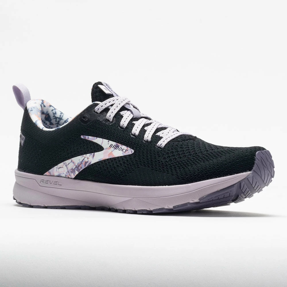 Discount ๐ Budget ๐ Brooks Revel 5 ๐ฉ Women's Delicate Dyes Edition Black/Thistle/Cadet ๐ฅ ๐ 7 Brooks Revel 5 Women's Delicate Dyes Edition Black/Thistle/Cadet