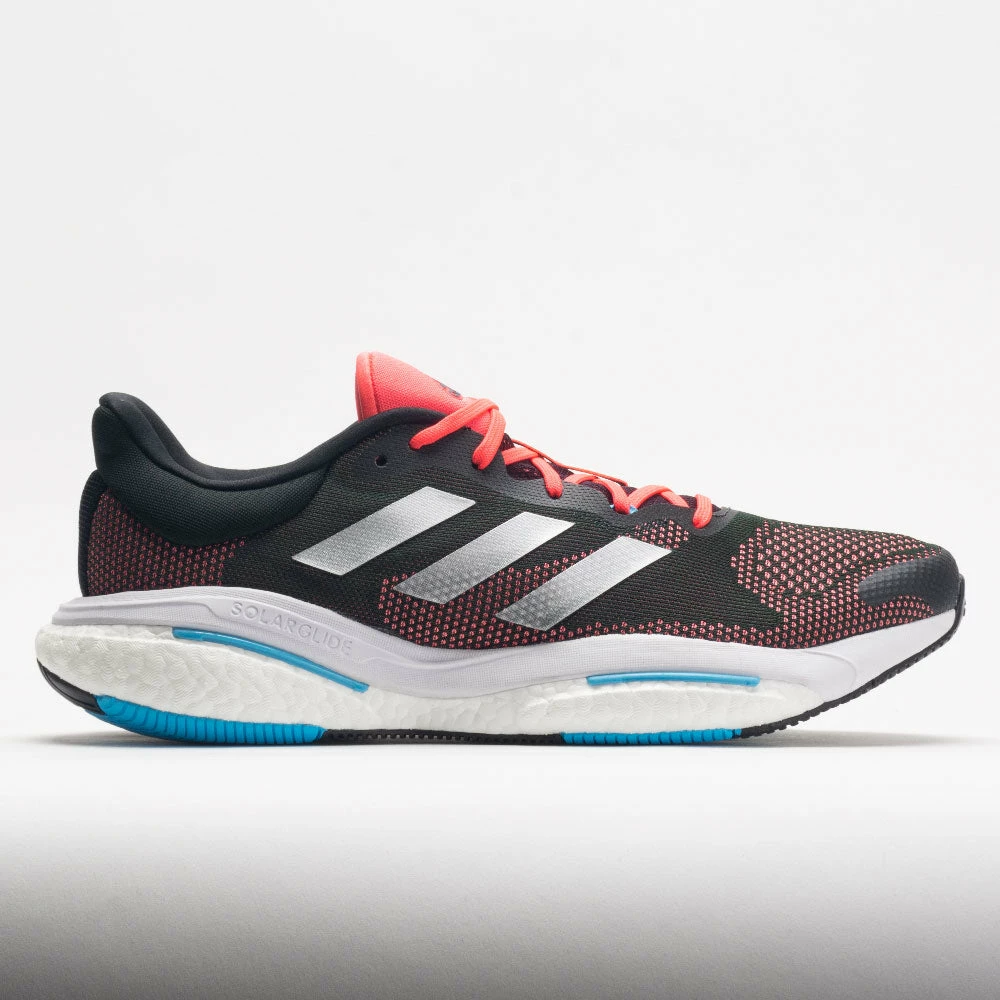 Outlet โ Discount ๐ Adidas Solar Glide 5 Men's Carbon/Silver Metallic/Turbo Running ๐ ๐ Shoes ๐ โจ 3 Adidas Solar Glide 5 Men's Carbon/Silver Metallic/Turbo Running Shoes