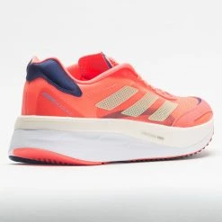 Discount ๐ Best Pirce ๐ Running ๐ ๐ Shoes Adidas Adizero Boston 10 ๐ฉ Women's Turbo/Sandy Beige/Legacy Indigo ๐ โ 13 Running Shoes Adidas Adizero Boston 10 Women's Turbo/Sandy Beige/Legacy Indigo