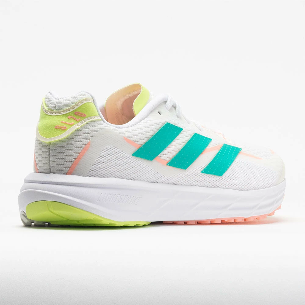 Best Sale ๐ฅฐ Coupon โค๏ธ Adidas SL20.3 ๐ฉ Women's White/Mint Rush/Light Flash Orange Running ๐ ๐ Shoes โจ ๐ฅ 8 Adidas SL20.3 Women's White/Mint Rush/Light Flash Orange Running Shoes