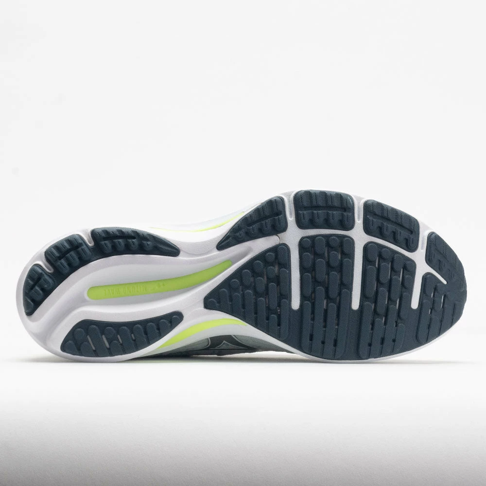 Outlet ⭐ Wholesale 🤩 Running 👞 👞 Shoes Mizuno Wave Rider 25 Waveknit Men's Misty Blue 🎉 ⭐ 6 Running Shoes Mizuno Wave Rider 25 Waveknit Men's Misty Blue