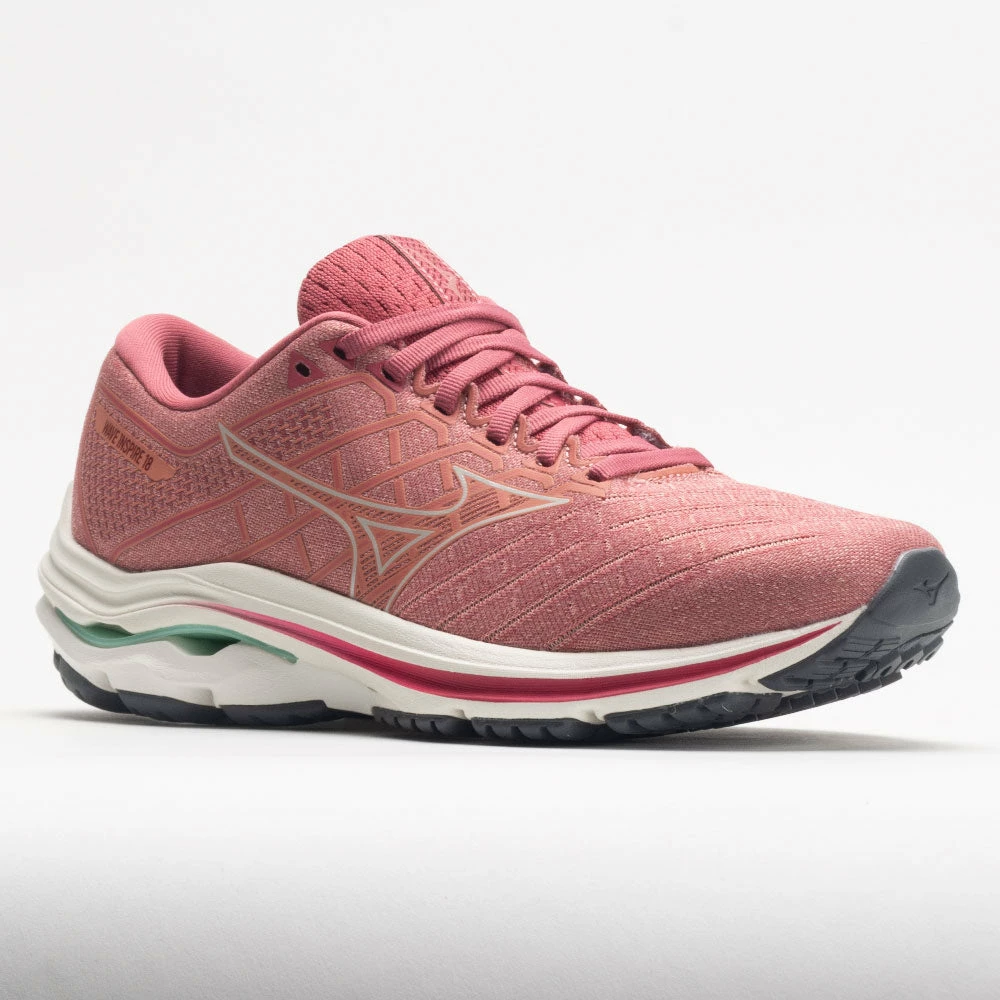 Best Pirce ๐ Discount ๐ Running ๐ ๐ Shoes Mizuno Wave Inspire 18 ๐ฉ Women's Rosette/Snow White ๐ โญ 7 Running Shoes Mizuno Wave Inspire 18 Women's Rosette/Snow White