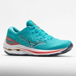 Running Shoes Mizuno Wave Inspire 18 Waveknit Women's Turquoise