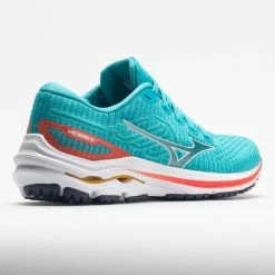 Running Shoes Mizuno Wave Inspire 18 Waveknit Women's Turquoise
