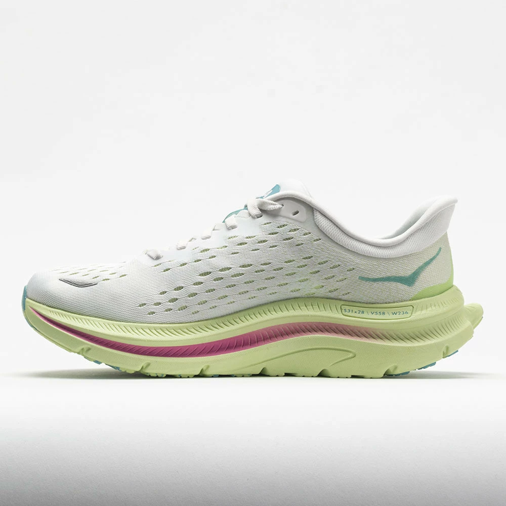 Best Sale 👏 New 🔥 HOKA Kawana 👩 Women's Blanc De Blanc/Butterfly Running 👟 👟 Shoes ❤️ ⌛ 4 HOKA Kawana Women's Blanc De Blanc/Butterfly Running Shoes