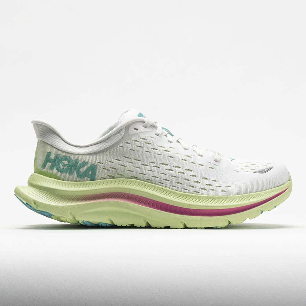 Best Sale 👏 New 🔥 HOKA Kawana 👩 Women's Blanc De Blanc/Butterfly Running 👟 👟 Shoes ❤️ ⌛ 3 HOKA Kawana Women's Blanc De Blanc/Butterfly Running Shoes