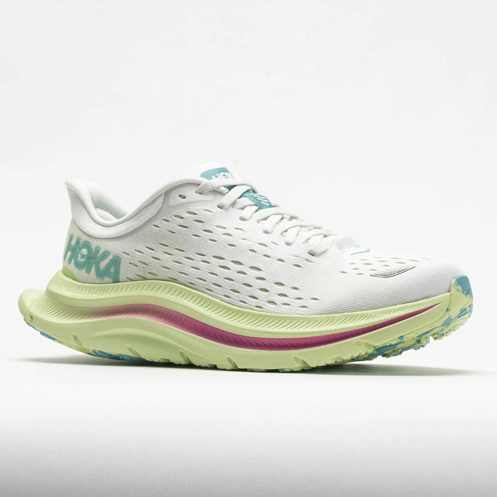 Best Sale 👏 New 🔥 HOKA Kawana 👩 Women's Blanc De Blanc/Butterfly Running 👟 👟 Shoes ❤️ ⌛ 7 HOKA Kawana Women's Blanc De Blanc/Butterfly Running Shoes