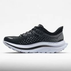 Discount 😀 Cheapest 🛒 HOKA Kawana Men's Black/White Running 👞 👞 Shoes 👏 💯 9 HOKA Kawana Men's Black/White Running Shoes