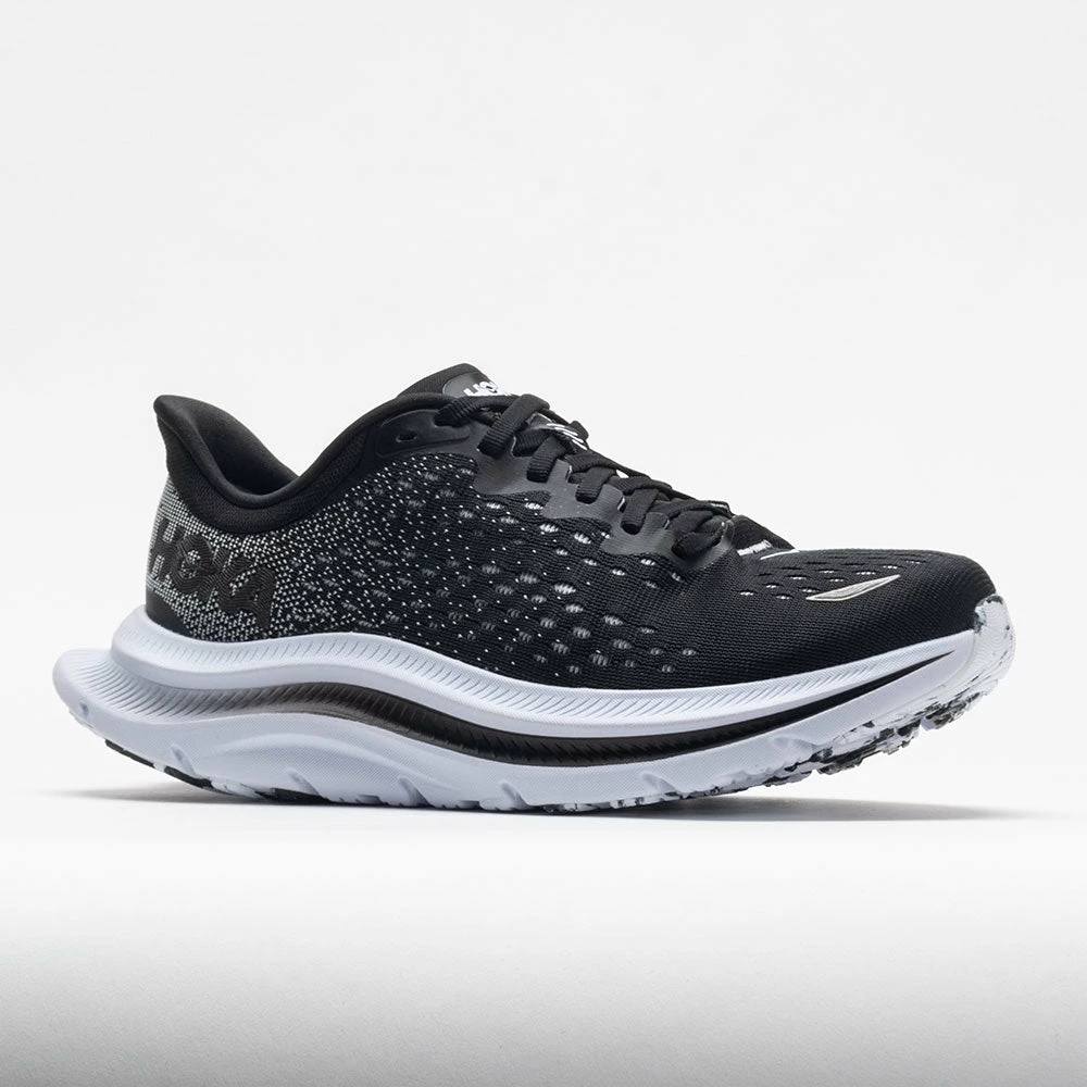 Discount 😀 Cheapest 🛒 HOKA Kawana Men's Black/White Running 👞 👞 Shoes 👏 💯 7 HOKA Kawana Men's Black/White Running Shoes