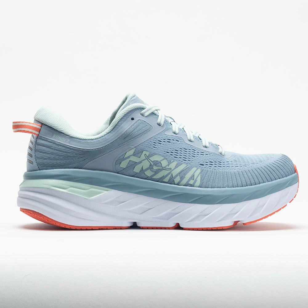 Top 10 ๐ Discount ๐ HOKA Bondi 7 ๐ฉ Women's Blue Fog/Blue Glass ๐ ๐งจ 3 HOKA Bondi 7 Women's Blue Fog/Blue Glass