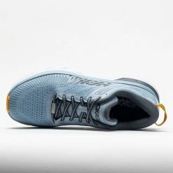 Promo ๐ Outlet ๐ HOKA Bondi 7 Men's Blue Fog/Castlerock Running ๐ ๐ Shoes ๐ ๐คฉ 10 HOKA Bondi 7 Men's Blue Fog/Castlerock Running Shoes