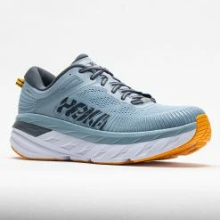 Promo ๐ Outlet ๐ HOKA Bondi 7 Men's Blue Fog/Castlerock Running ๐ ๐ Shoes ๐ ๐คฉ 12 HOKA Bondi 7 Men's Blue Fog/Castlerock Running Shoes