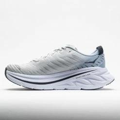 HOKA Bondi X Men's Blanc De Blanc/Blue Fog