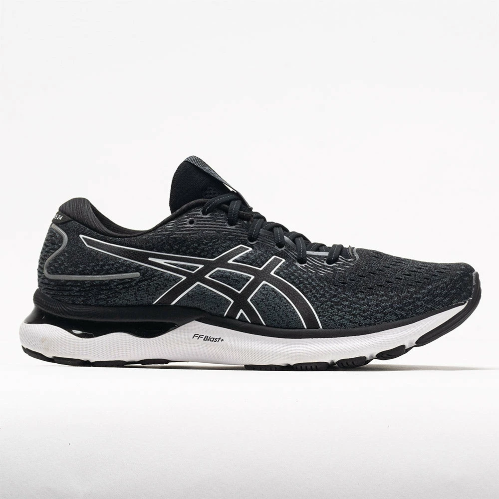 Buy ✔️ Discount 🎁 ASICS GEL-Nimbus 24 Men's Black/White Running 👞 👞 Shoes 😀 🔔 3 ASICS GEL-Nimbus 24 Men's Black/White Running Shoes