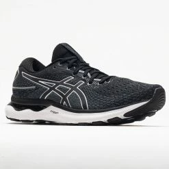 Buy ✔️ Discount 🎁 ASICS GEL-Nimbus 24 Men's Black/White Running 👞 👞 Shoes 😀 🔔 12 ASICS GEL-Nimbus 24 Men's Black/White Running Shoes