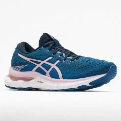 Flash Sale ⭐ Buy ❤️ Running 👟 👟 Shoes ASICS GEL-Nimbus 24 👩 Women's French Blue/Barely Rose 🥰 👍 12 Running Shoes ASICS GEL-Nimbus 24 Women's French Blue/Barely Rose