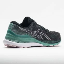 Hot Sale 😀 Brand new ⌛ ASICS GEL-Kayano 28 👩 Women's Black/Sage Green Running 👟 👟 Shoes 🤩 🛒 13 ASICS GEL-Kayano 28 Women's Black/Sage Green Running Shoes