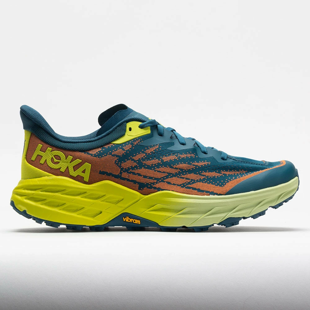 Flash Sale ๐ Wholesale ๐ HOKA Speedgoat 5 Men's Blue Coral/Evening Primrose โ๏ธ ๐ 3 HOKA Speedgoat 5 Men's Blue Coral/Evening Primrose