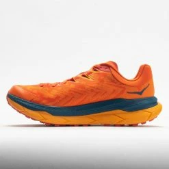 HOKA Tecton X Men's Persimmon Orange/Radiant Yellow Trail Running Shoes