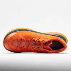 HOKA Tecton X Men's Persimmon Orange/Radiant Yellow Trail Running Shoes