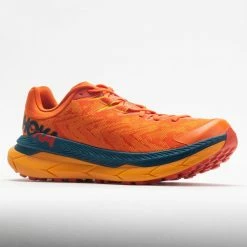 HOKA Tecton X Men's Persimmon Orange/Radiant Yellow Trail Running Shoes