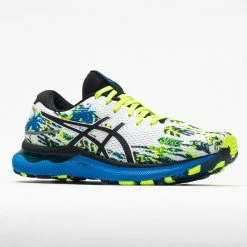 ASICS GEL-Nimbus 24 Men's White/Black Color Injection Running Shoes