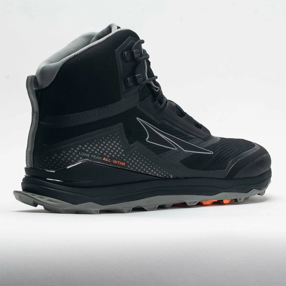 Best Sale โญ New โ๏ธ Altra Lone Peak All-Weather Mid Men's Black Trail Running ๐ ๐ Shoes ๐ฅ โ๏ธ 8 Altra Lone Peak All-Weather Mid Men's Black Trail Running Shoes