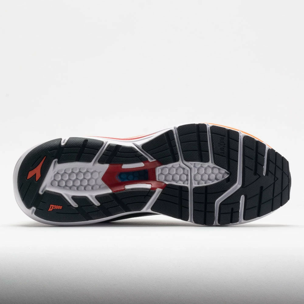 Best Sale 👍 Coupon ⌛ Running 👞 👞 Shoes Diadora Mythos Blushield Vortice 7 Men's White/Black/Vermillion Orange 👍 🔥 6 Running Shoes Diadora Mythos Blushield Vortice 7 Men's White/Black/Vermillion Orange